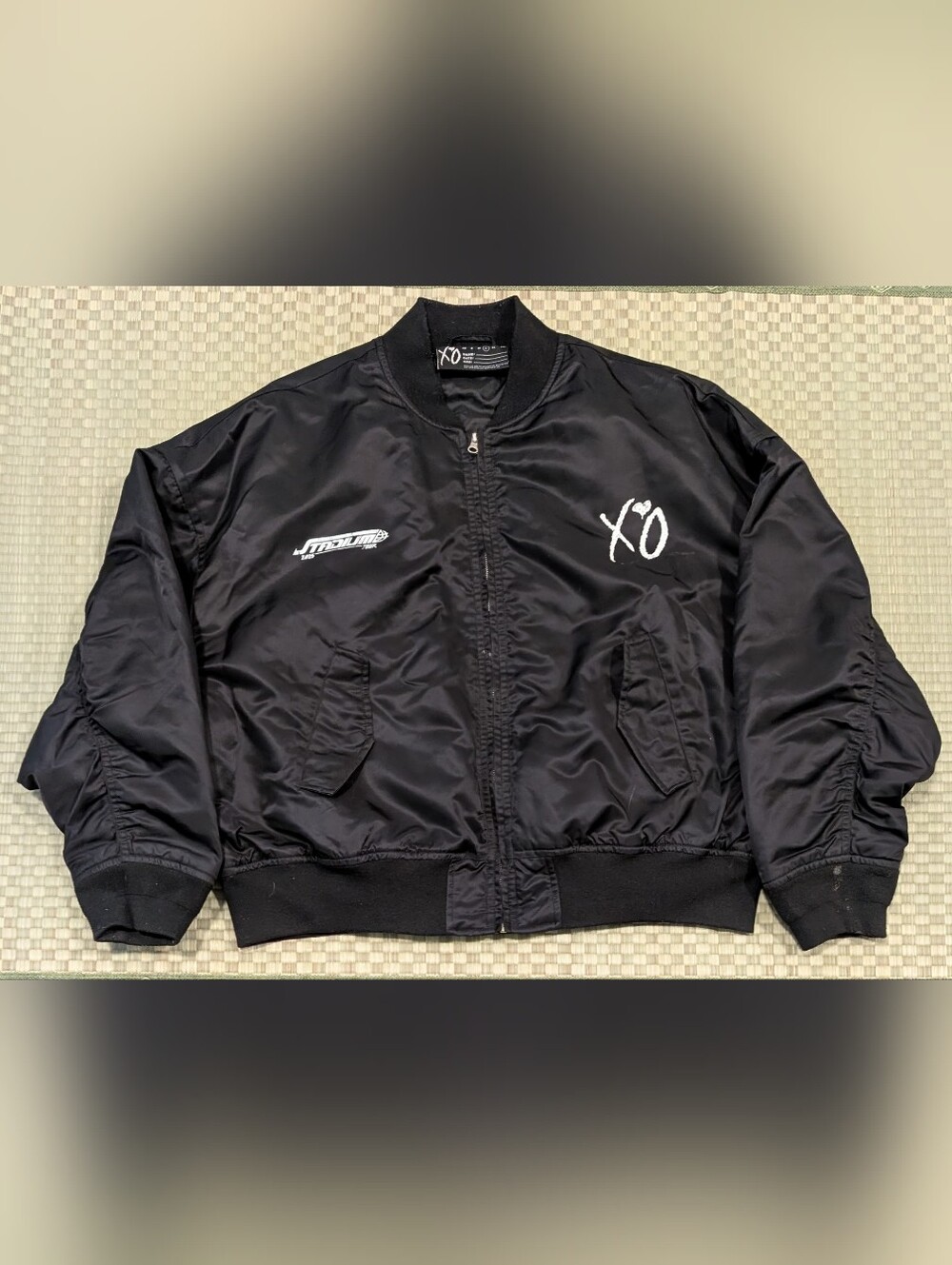 RARE The Weeknd After Hours Til Dawn 2025 Tour Insulated Bomber Jacket Size L